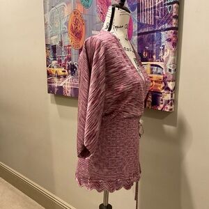 Magaschoni Pink Knit Top